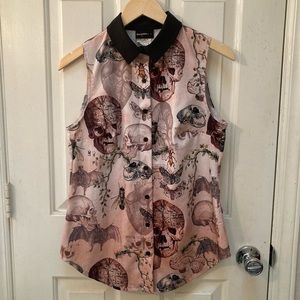 Black Milk Clothing Natural History Business Time Shirt (limited) - size small S